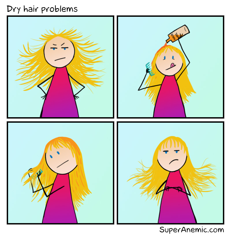 dry-hair