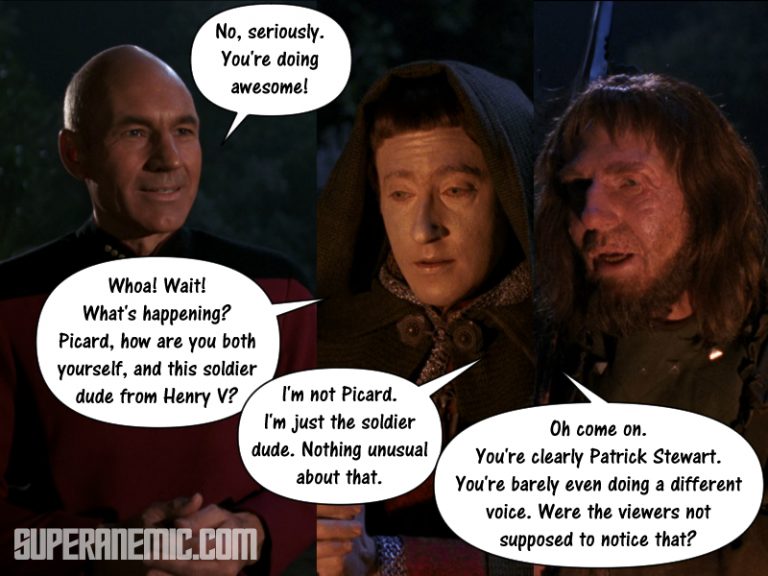 Defector Cartoon TNG S03 E10 – The Defector – Super Anemic